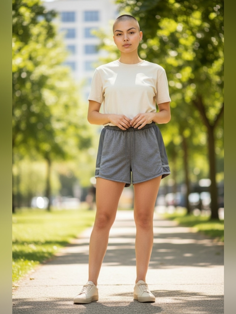 Nike Gray Black Shorts Large #SHO39 - Picture 2 of 15